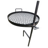 Parrilla portátil Flama de 48 cm con giro 360° y altura regulable Parrilla portátil Flama de 48 cm con giro 360° y altura regulable