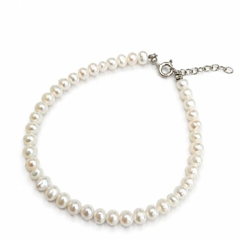 Pulsera con perlas de cultivo de rio Pulsera con perlas de cultivo de rio