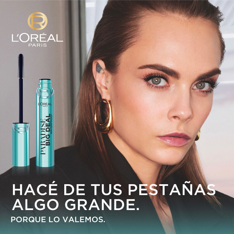 Mascara De Pestañas L'oreal Paradise Big Deal Black Waterproof Mascara De Pestañas L'oreal Paradise Big Deal Black Waterproof