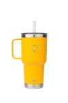 VASO HYDRATE CON PICO Y AGARRE 887ML AMARILLO SOL