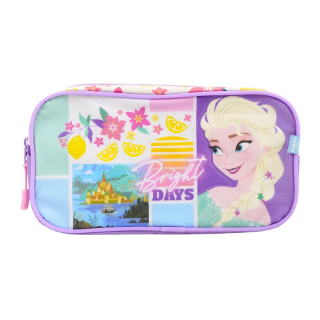 Cartuchera Frozen Elsa doble cierre Cartuchera Frozen Elsa doble cierre