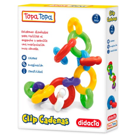 Juego de estimulación Didacta Clip Cadenas Juego de estimulación Didacta Clip Cadenas