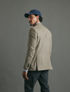 110600 SACO HARRINGTON LABEL Kaki