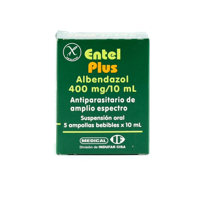 entel plus beb. cj x 5 ampolla