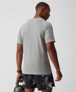Polo Manga Corta Fit The Training Day Tee Hombre Mid Grey Htr