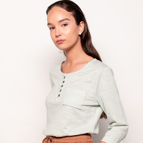 REMERA DUMONT Verde Agua