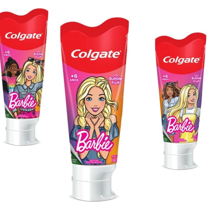 COLGATE CR.DENTAL BARBIE CJ X 100 GR. única