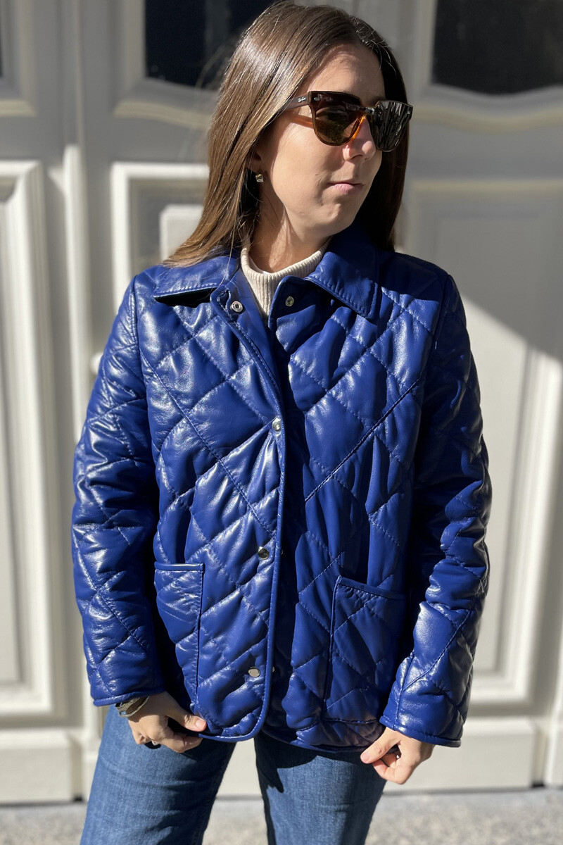 Puffer vega Azul