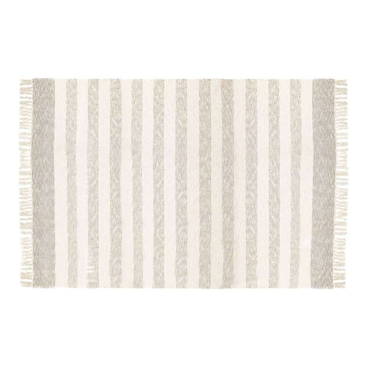 Alfombra C/Flecos 170X250Cm - Azul/Gris 