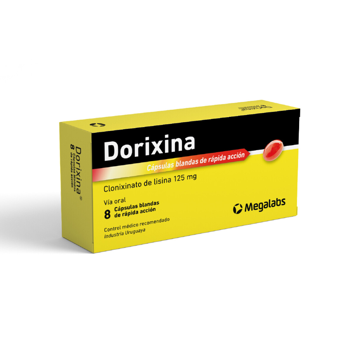 DORIXINA 8 CAPSULAS BLANDAS 