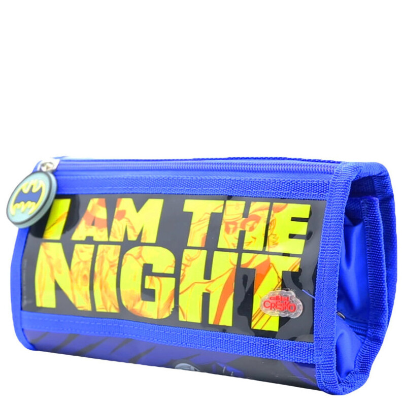 Cartuchera Batman Cartuchera Batman Azul - Gris - Amarillo