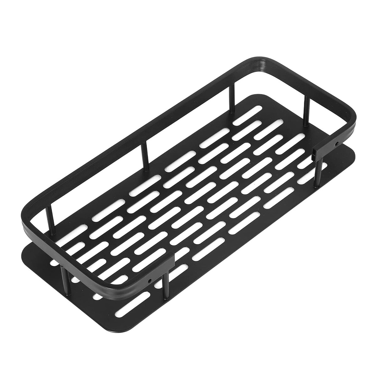 Estante organizador de metal - NEGRO 