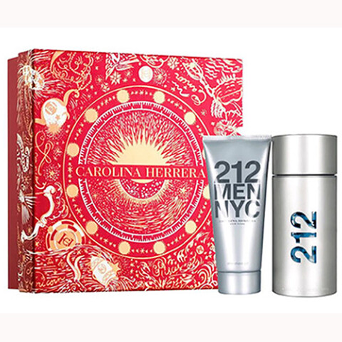 ESTUCHE CAROLINA HERRERA 212 MEN 100 ml+ Gel de ducha ASG 10 Sin color