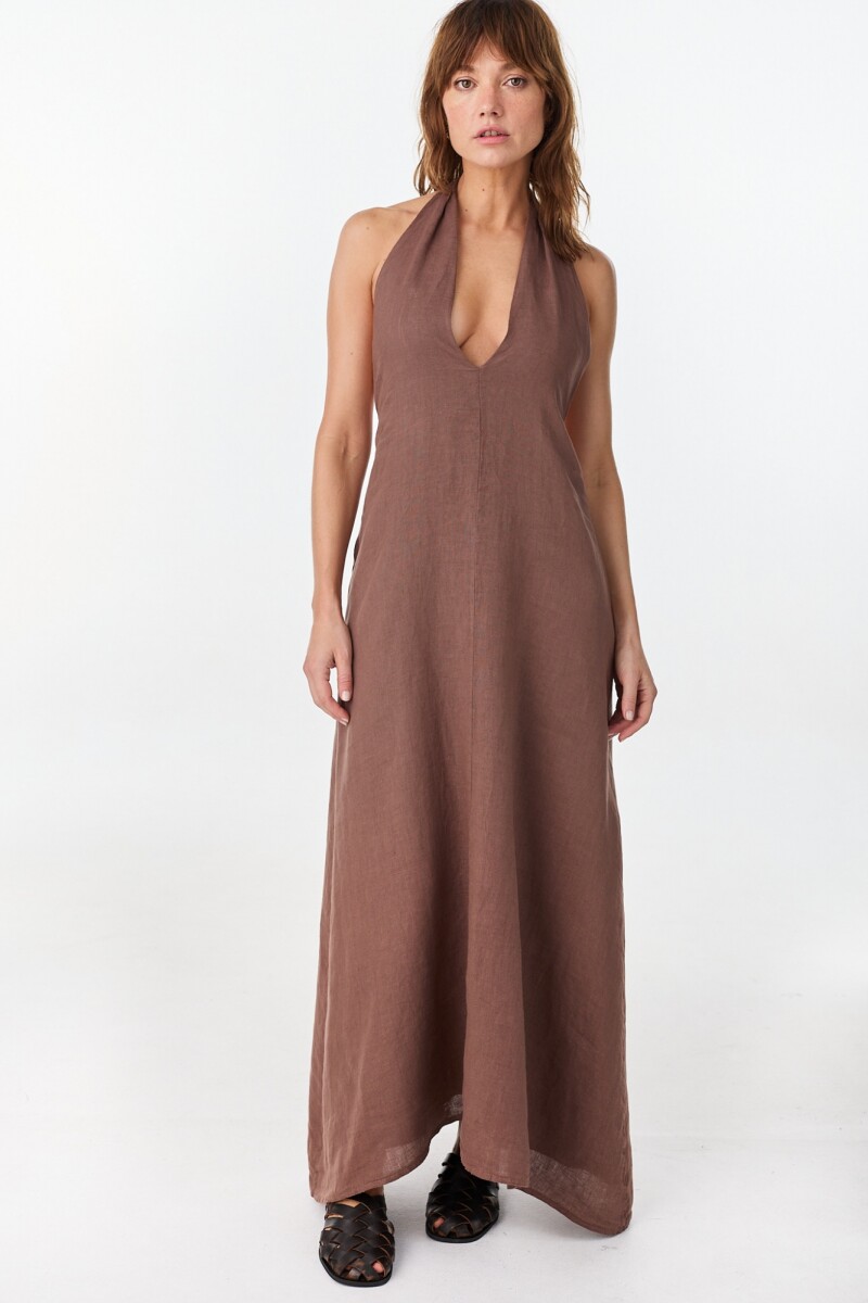 Vestido Maja - Chocolate 