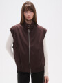 Chaleco Thara Chocolate