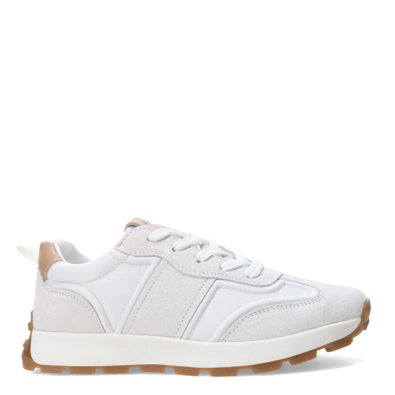 Championes de Mujer Miss Carol URTI Beige - Blanco