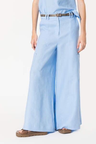 PANTALON JOSEFINA Celeste