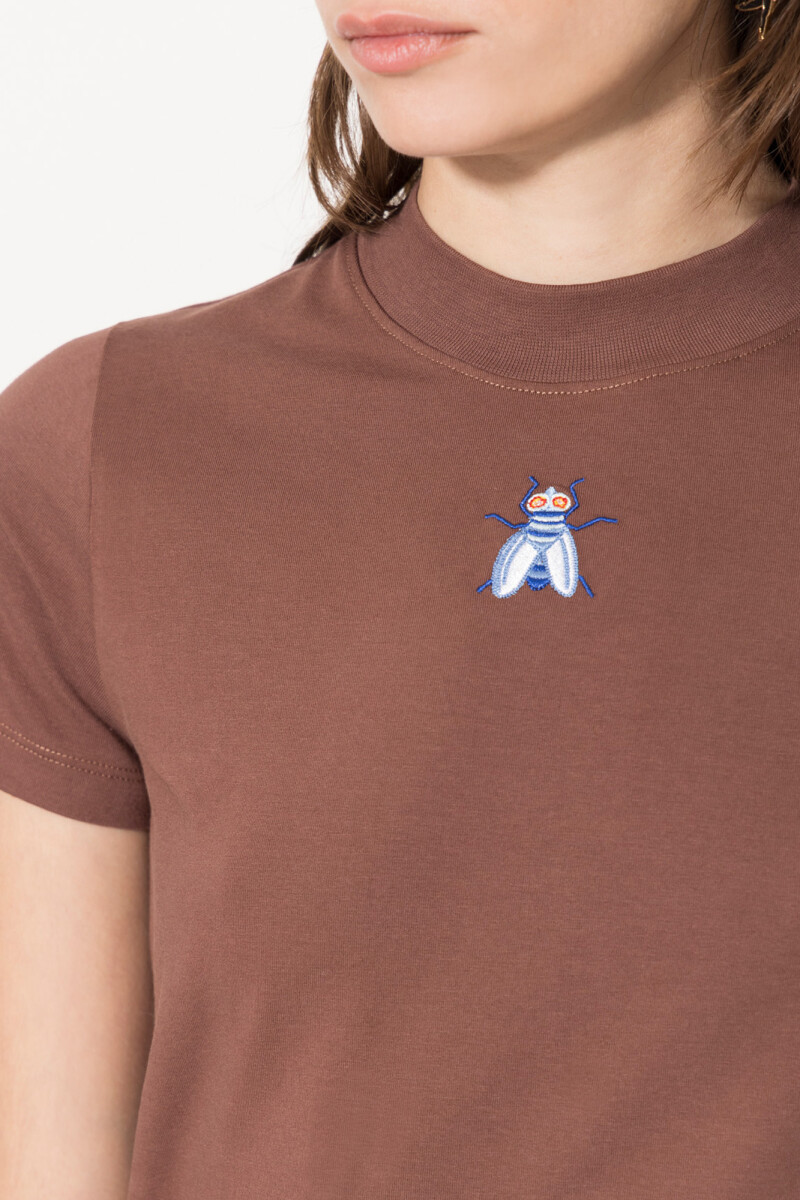 Remera Mosca Chocolate