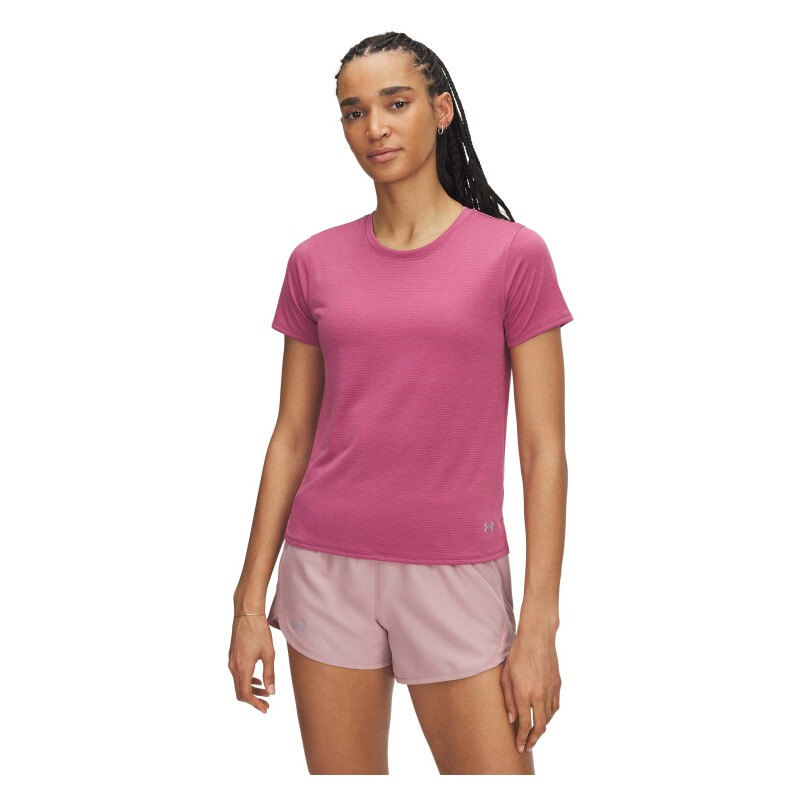 Remera Running Under Armour Shortsleeve de Mujer - 1382434-659 Rosado