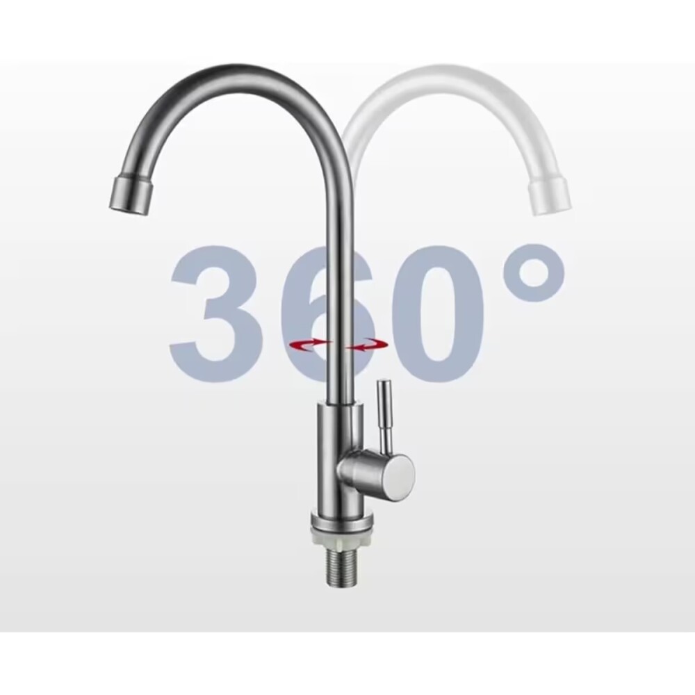 Grifo unitario acero mesada DMC Grifo Unitario Acero Mesada Dmc