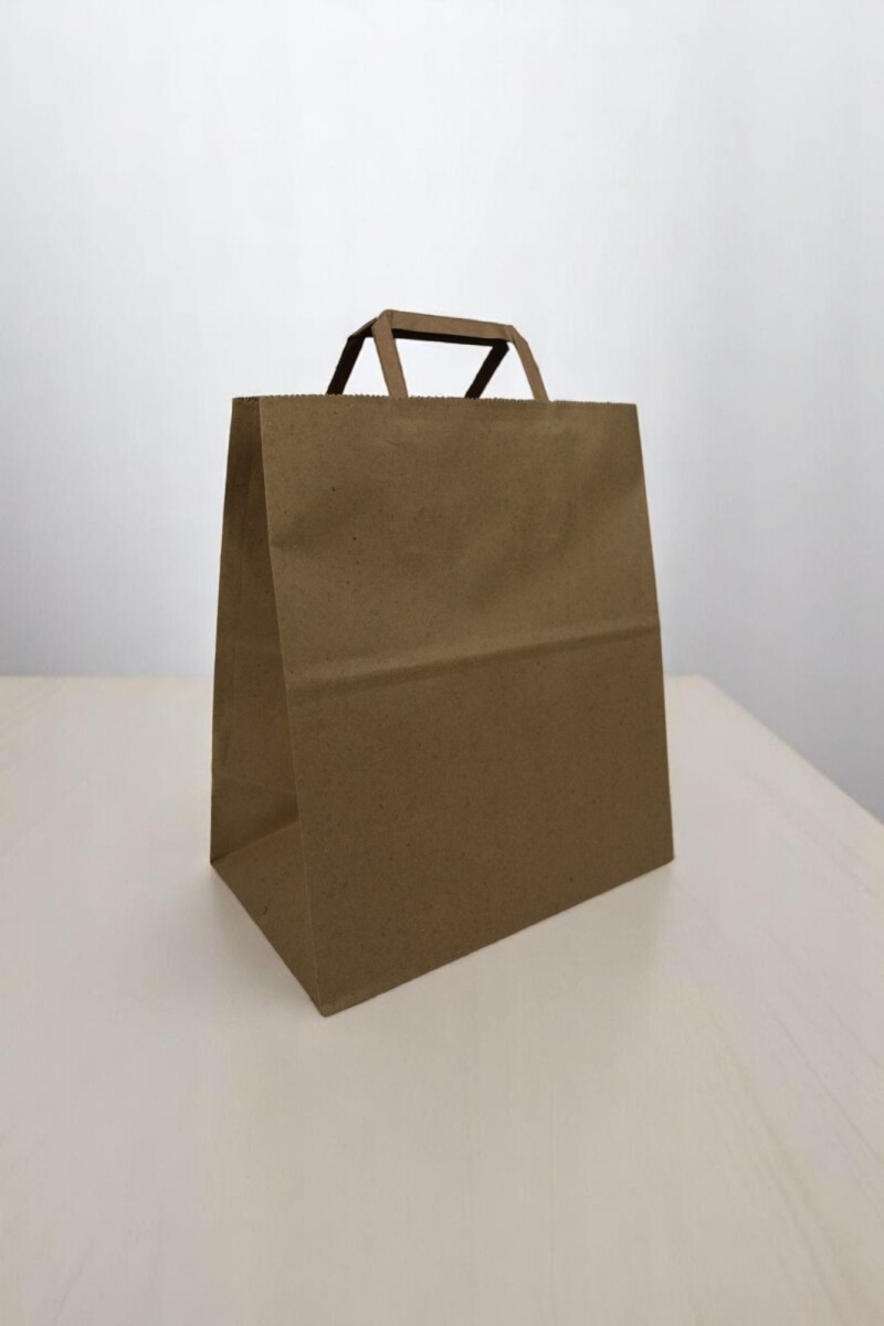 Bolsa lisa acuario 26x16x30 cm - MADERA 