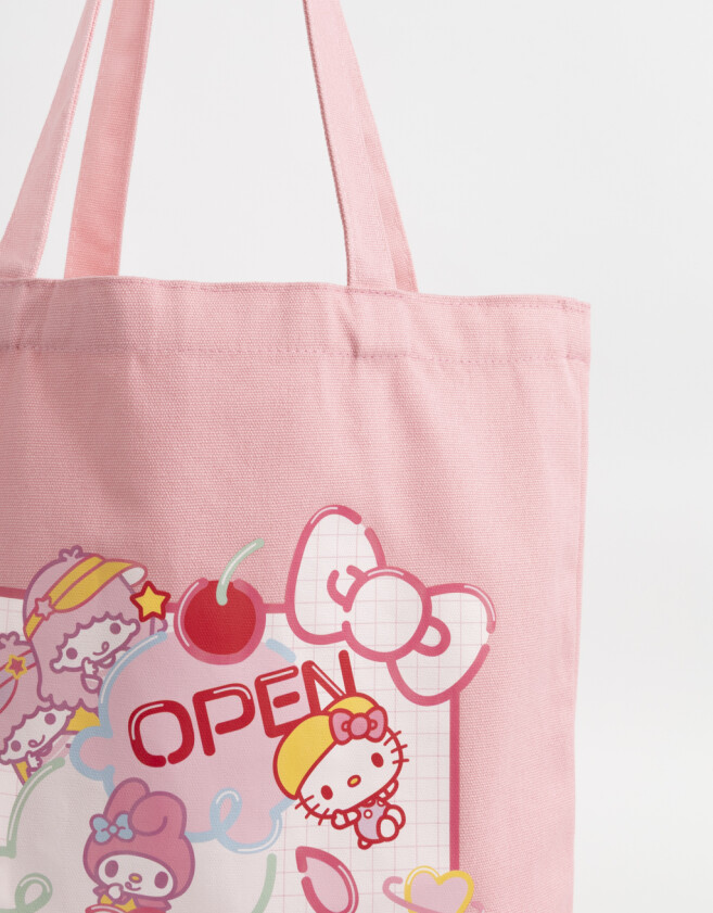 Bolsas reutilizables Tote Bag "hello Kitty" - Combinacion Multicolor