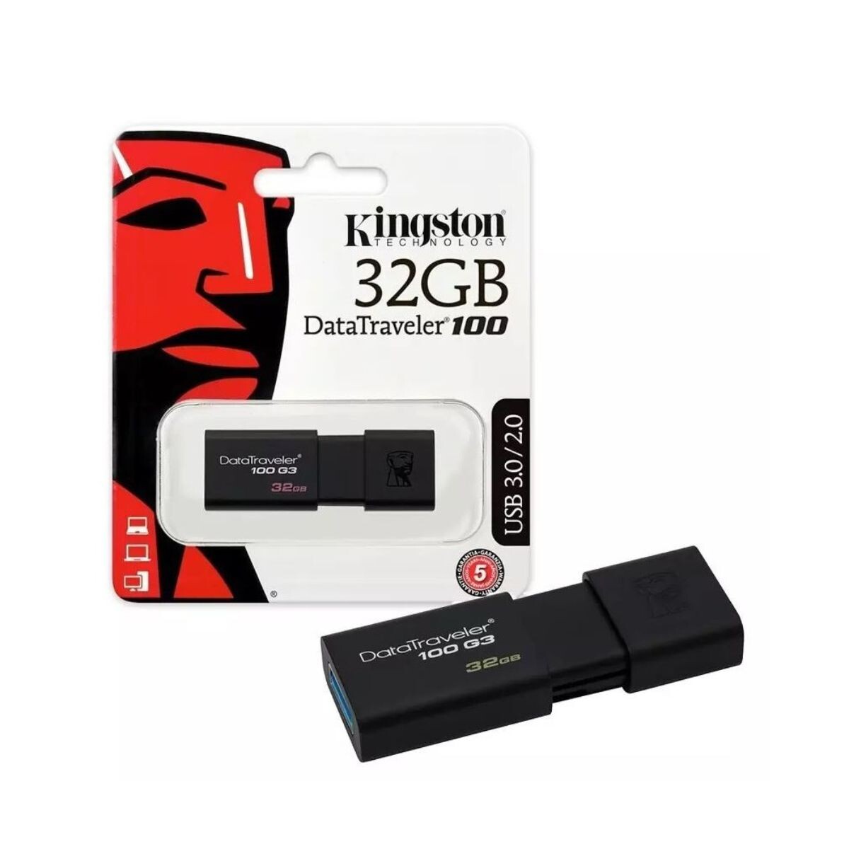 Pendrive Kingston 3.0 32GB 