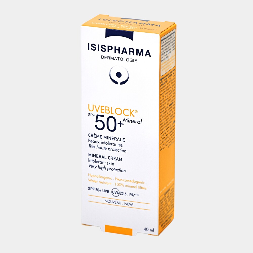 Uveblock Mineral Cream Invisible SPF 50+