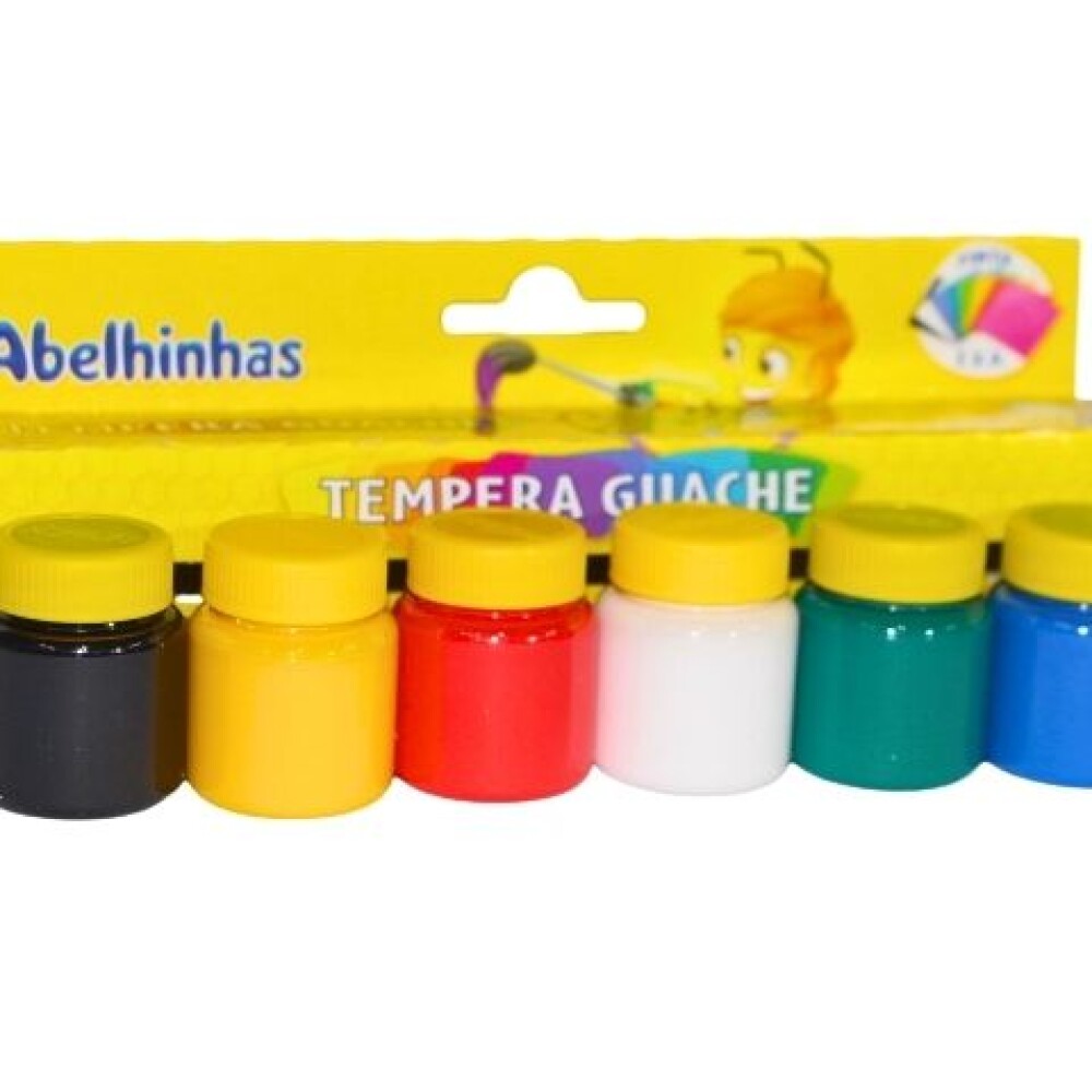 PINTURA TEMPERA ACRILEX X 6 COLORES PINTURA TEMPERA ACRILEX X 6 COLORES