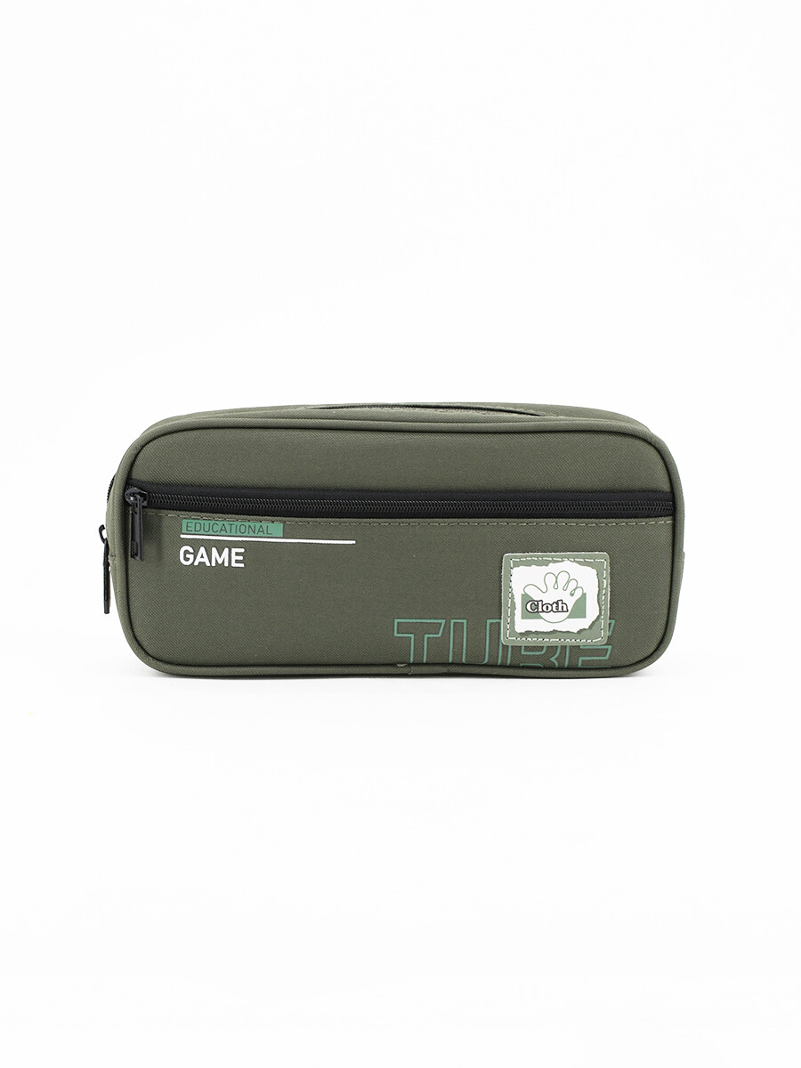 CARTUCHERA GAME TUBE - GRIS 