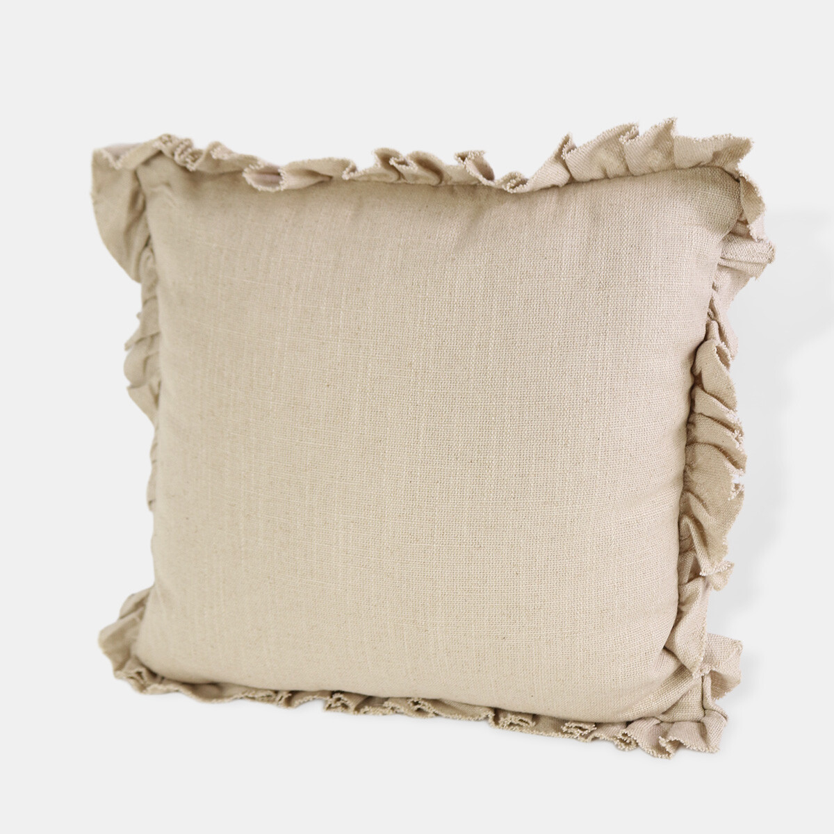 COJIN CUAD BEIGE 40X40CM 