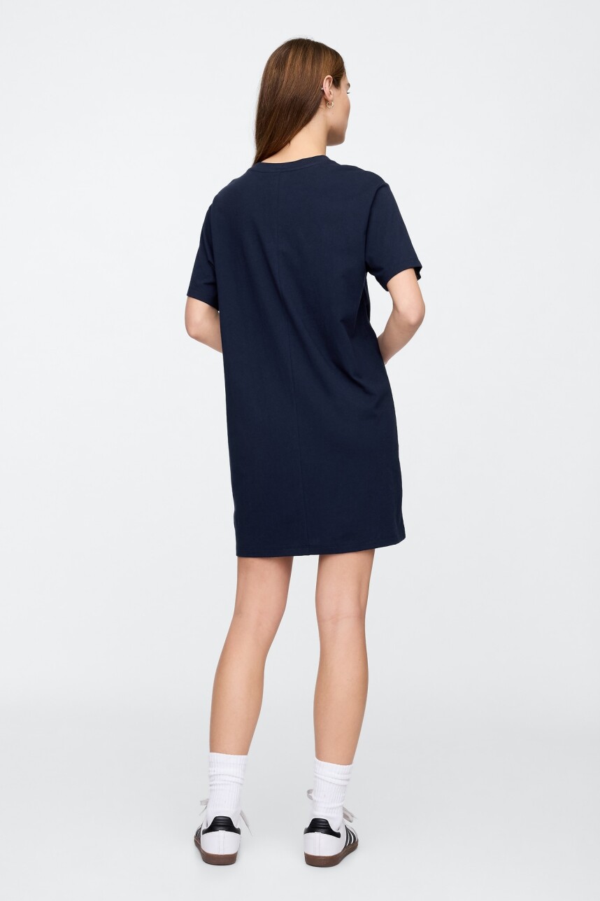 Vestido Logo Gap Mujer Navy Uniform