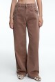 PANT ANCHO Beige