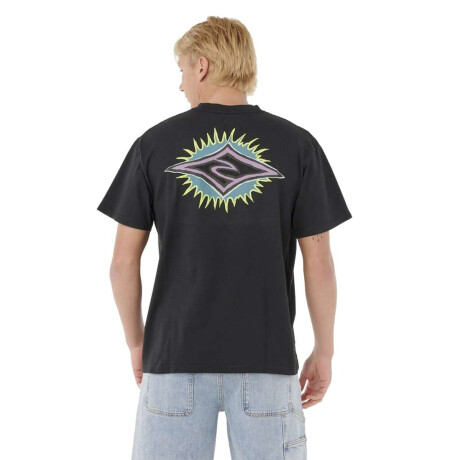 Remera Rip Curl Raw Burst Negro