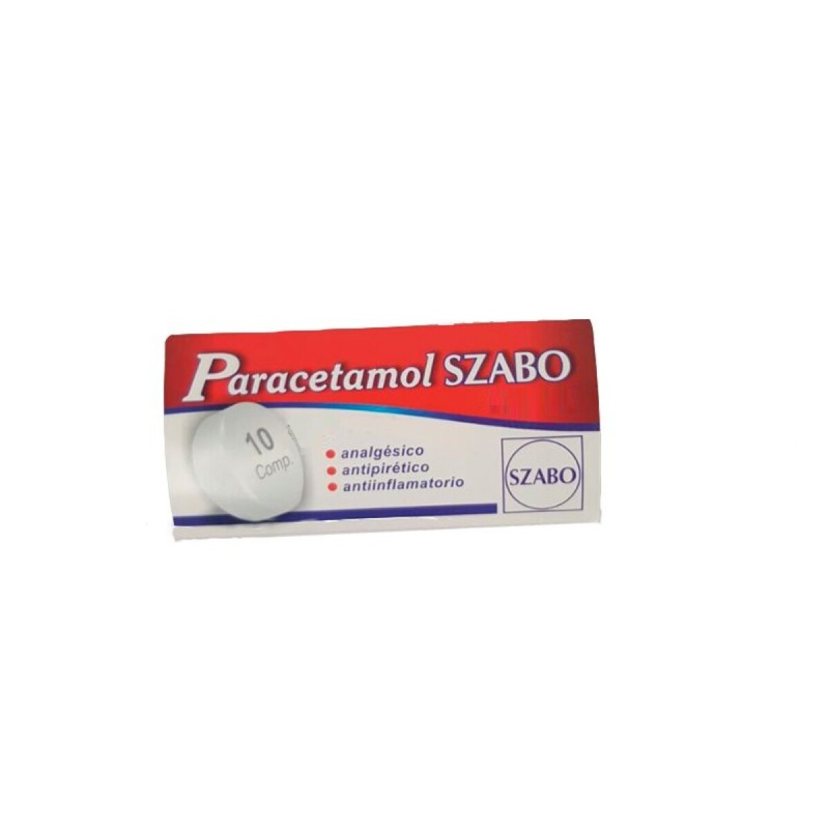 Paracetamol Szabo 1 Gr. 10 Comp. 