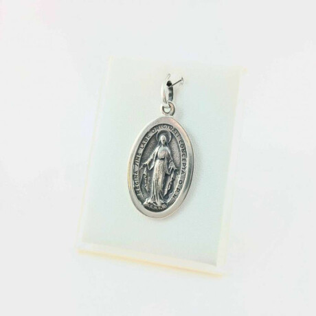 Medalla religiosa de Plata 925 Virgen Milagrosa