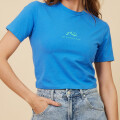 T-SHIRT ARIAKE RUSTY Azul
