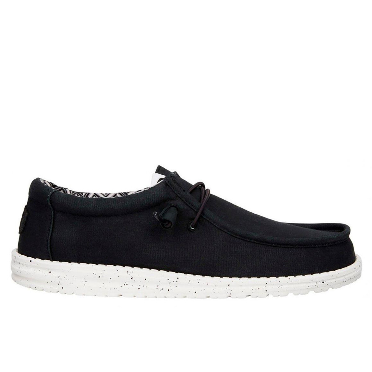 Zapatos Hey Dude Wally Canvas Slip-On M - Negro 
