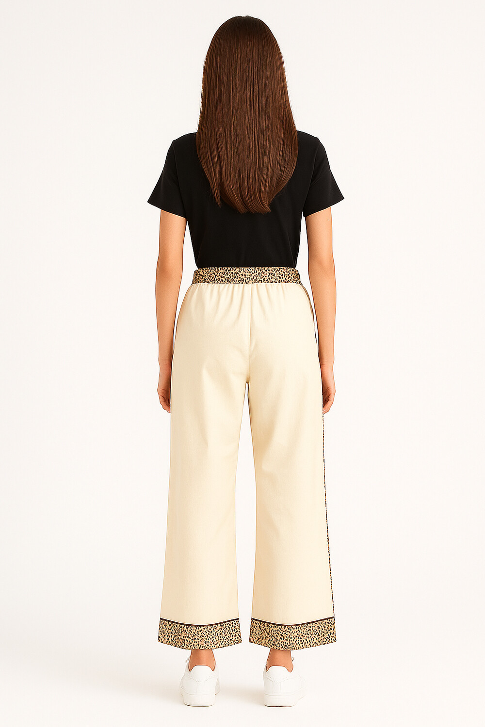 Pantalon Galinhos Estampado 1