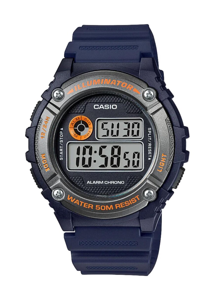 Casio Digital - W216H-2B 
