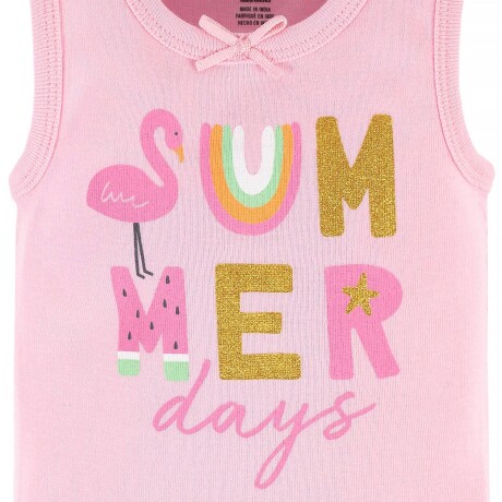 Set x4 Bodies manga corta summer