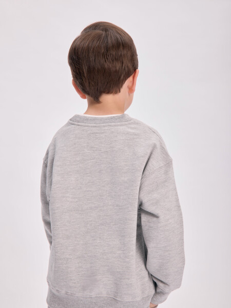 Buzo deportivo básico Gris