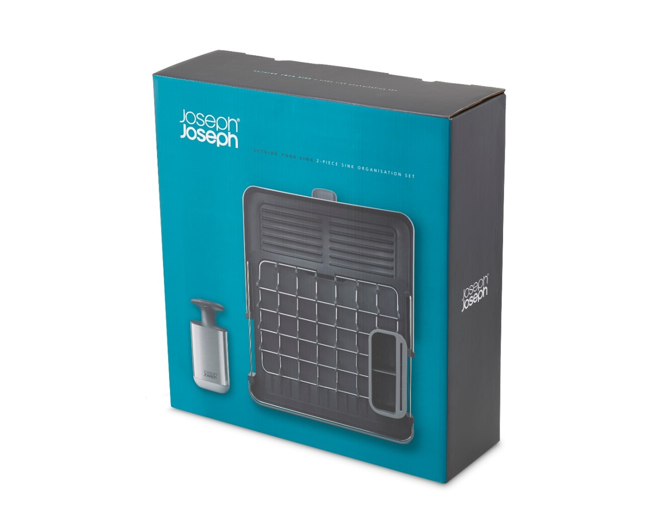 Set Escurridor Extensible y Dispensador de Jabón Joseph Joseph Rethink Your Sink™ - Preventa Set Escurridor Extensible y Dispensador de Jabón Joseph Joseph Rethink Your Sink™ - Preventa