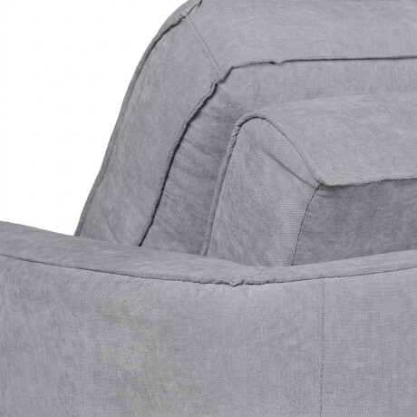 Sofá Cama Ravena - Tela Microfibra 9252 (Gris)
