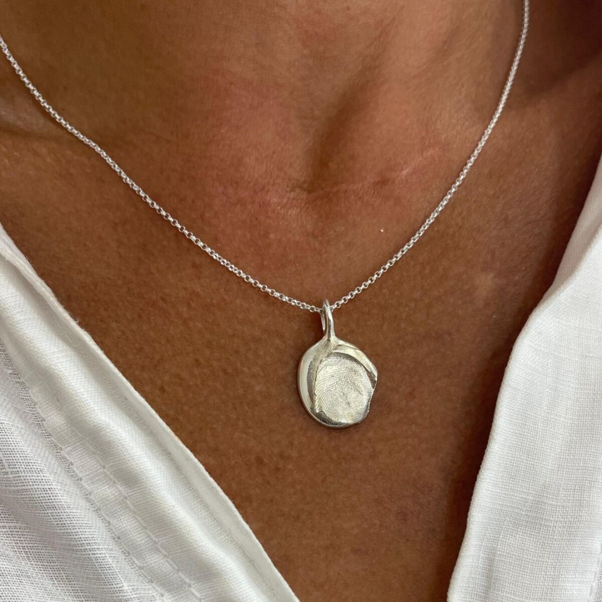 Set Huella - Plata 925 