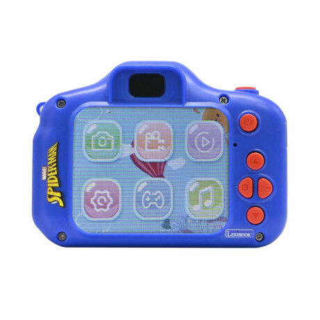 Cámara Digital Multifuncional Recargable Lexibook Spiderman