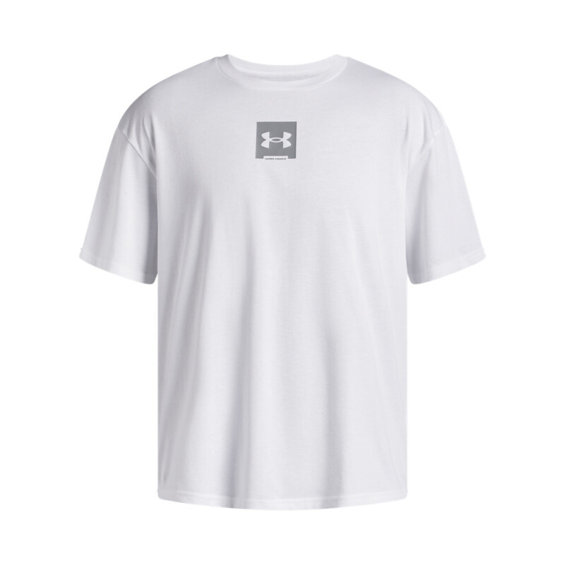 UA M HW OS SM BOX SS-PNK WHT-101