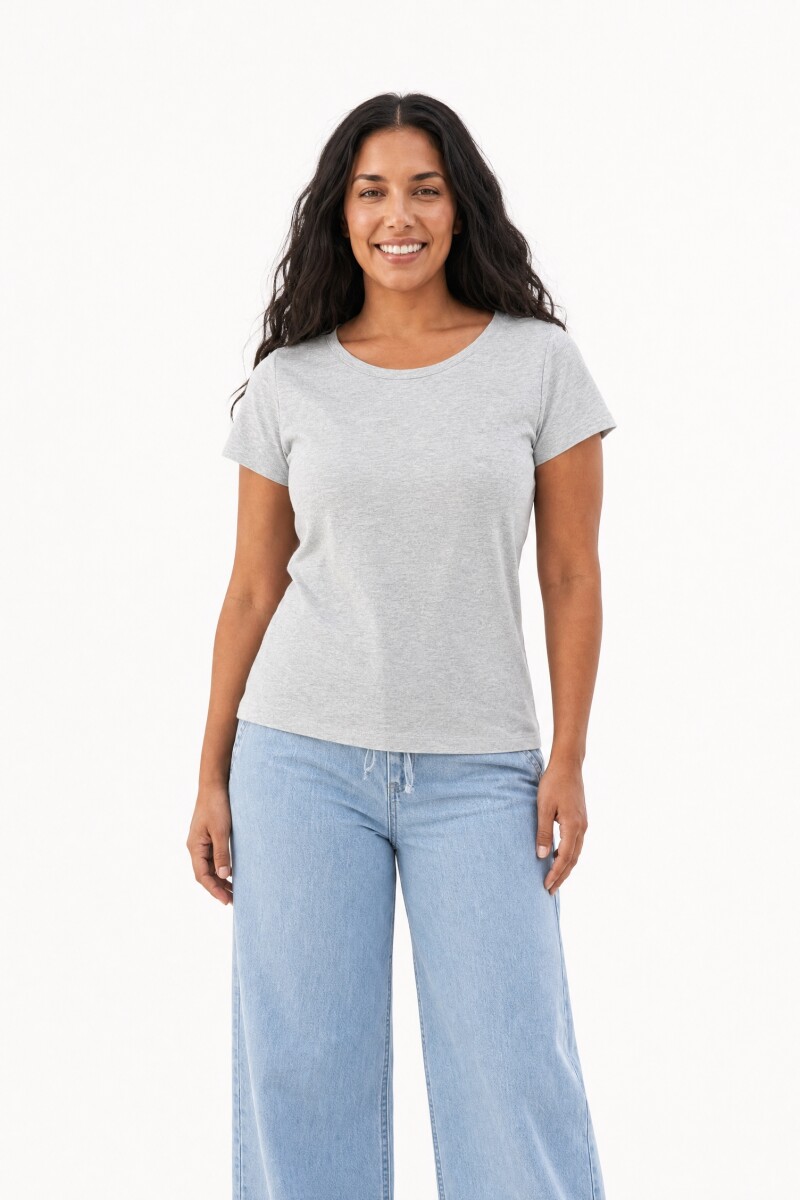 REMERA NALE - GRIS MELANGE C 