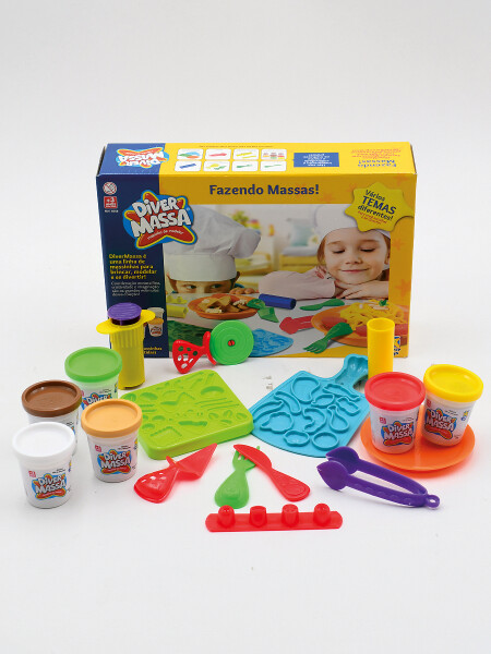 MASAS SET C/ MOLDES MULTICOLOR
