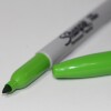 MARCADOR SHARPIE FINO VERDE